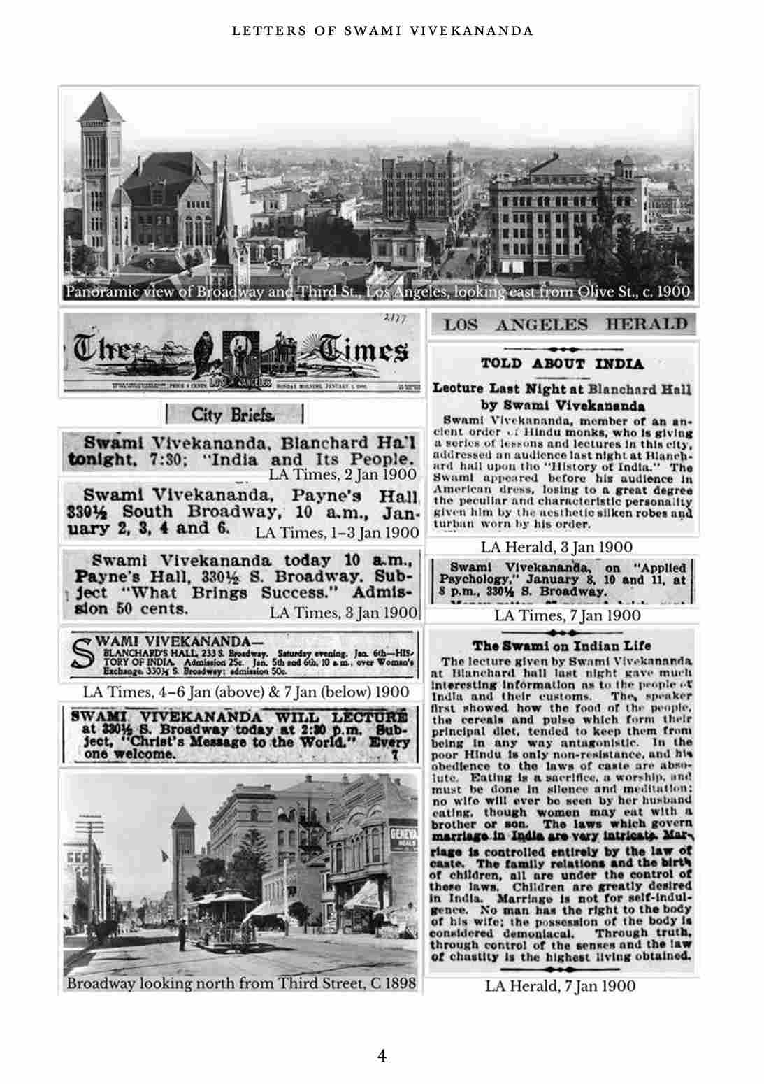 Letters of Swami Vivekananda (Revised & Enlarged Edition) Vol. IV