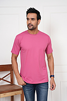 Round neck Regular fit T-shirt Light colour