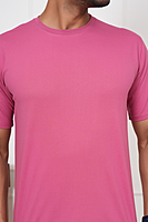 Round neck Regular fit T-shirt Light colour