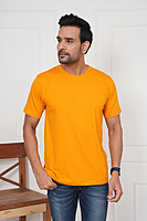 Round neck Regular fit T-shirt Light colour