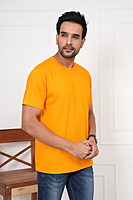 Round neck Regular fit T-shirt Light colour