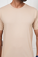 Round neck Regular fit T-shirt Light colour