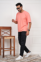 Plain Oversized Dropshoulder T-shirts Light Colours