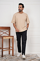 Plain Oversized Dropshoulder T-shirts Light Colours