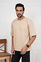 Plain Oversized Dropshoulder T-shirts Light Colours