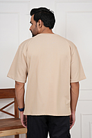 Plain Oversized Dropshoulder T-shirts Light Colours
