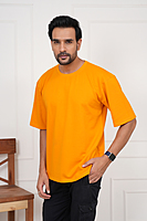 Plain Oversized Dropshoulder T-shirts Light Colours