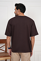 Plain Oversized Dropshoulder Round Neck Tshirt Dark Colours