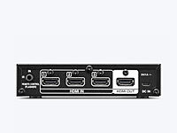 Denon AVS-3 Switcher for up to three 8K devices connected to select 8K AV Receivers.