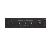 Denon AVS-3 Switcher for up to three 8K devices connected to select 8K AV Receivers.