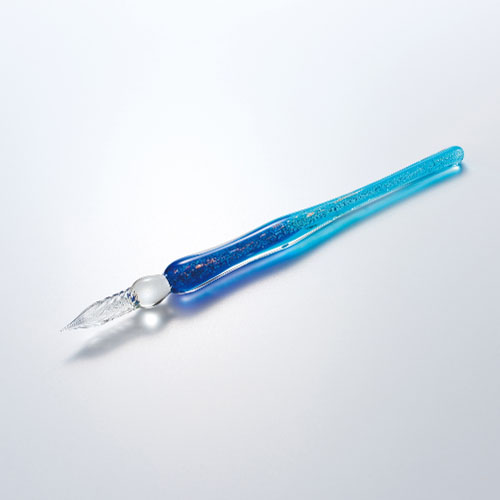 Sekisei Azone Glass Pen Lame Blue AX-8501