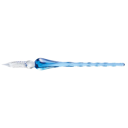 Sekisei Azone Glass Pen Cube Blue AX-8505