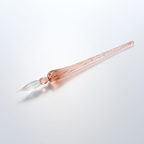 Sekisei Azone Glass Pen Classic Salmon Pink AX-8512