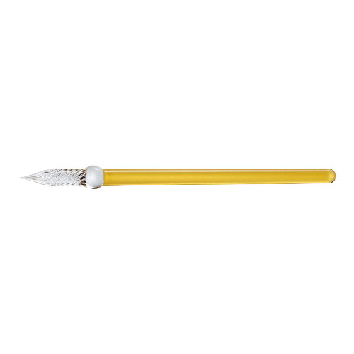 Sekisei Azone Glass Pen Straw Yellow AX-8515