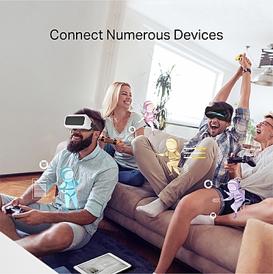 TP-Link Archer Dual-Band Gigabit Wi-Fi 6 Router ,AX6000 V2