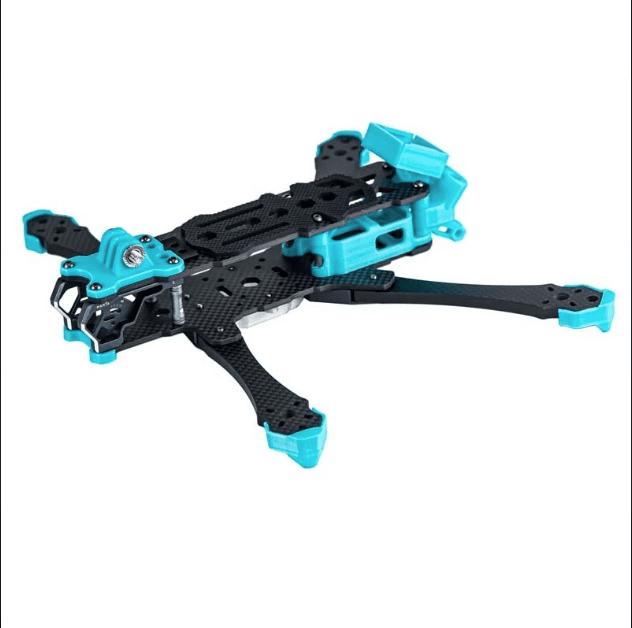 AXISFLYING-MANTA5" / 5INCH FPV FREESTYLE SQUASHED X FRAME KIT