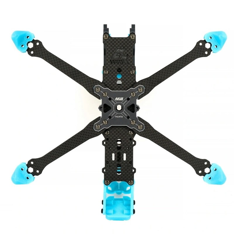 AXISFLYING-MANTA5" / 5INCH FPV FREESTYLE SQUASHED X FRAME KIT