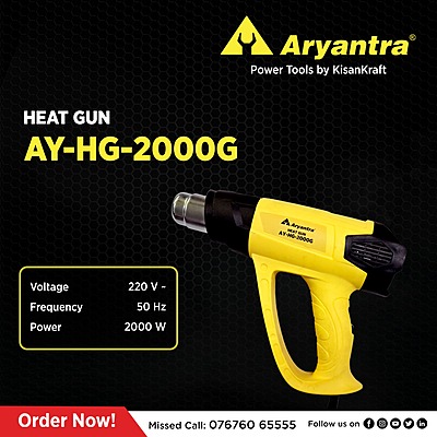 Aryantra Heat Gun Dealer in India Aryantra Heat Gun Dealer in India