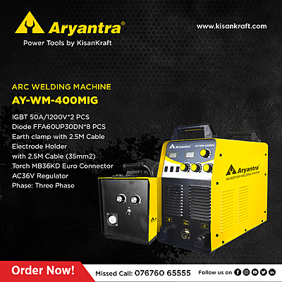 Aryantra Arc Welding Machine 1200V