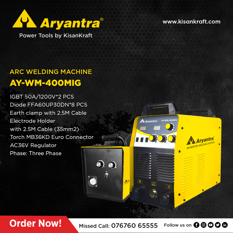 Aryantra Arc Welding Machine 1200V