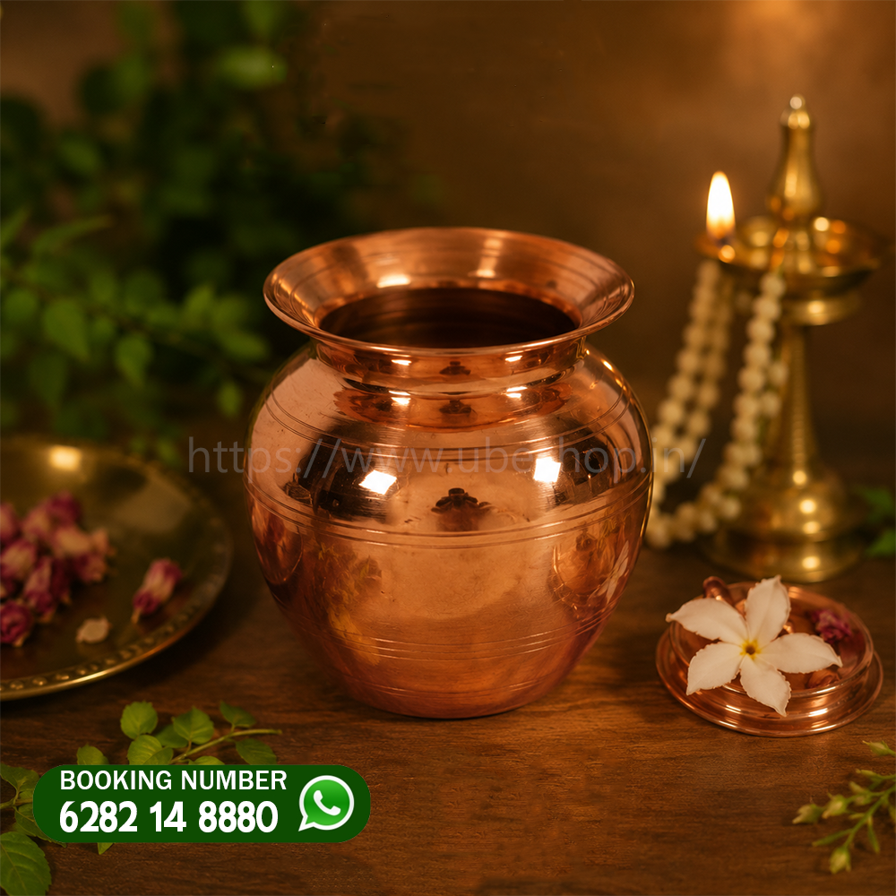 AYURVEDA Copper Jug - (9, Copper)
