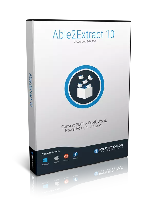 Able2Extract Pro PDF Convertor (PDF TO WORD/EXCEL/PPT/.DXF/PUB) ESD