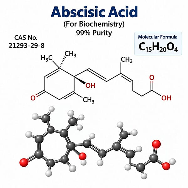 Abscisic Acid 99% (For Biochemistry) / CAS 21293-29-8