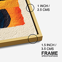 Abstract Face Wall Art – Modern Geometric Boho Decor