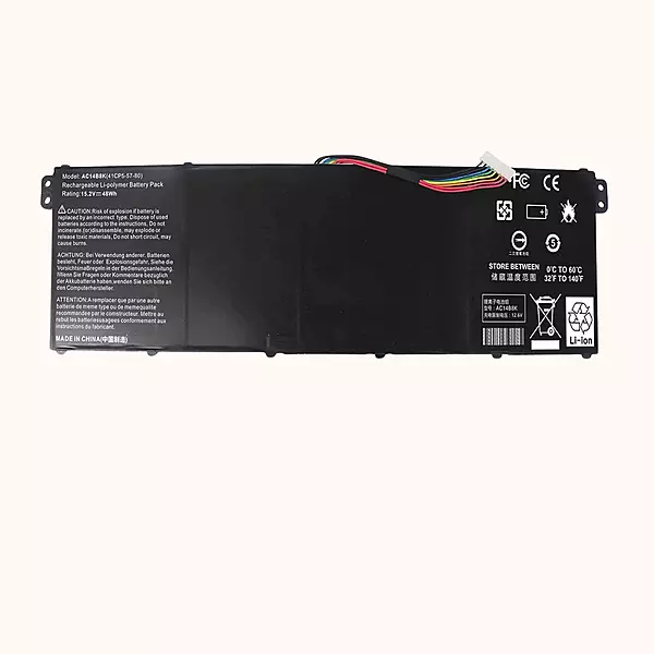 Refurbished AC14B8K Laptop Battery for Compatible Acer Aspire V3-111 V5-122P, V5-132 V5-132P