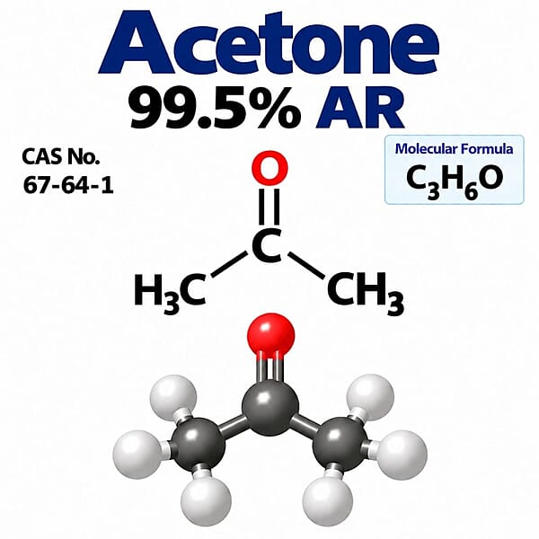 Acetone 99.5% AR / CAS 67-64-1