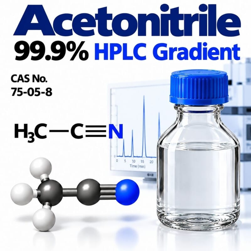 Acetonitrile 99.9% HPLC Gradient / CAS 75-05-8