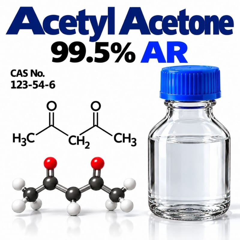 Acetyl Acetone 99.5% AR / CAS 123-54-6