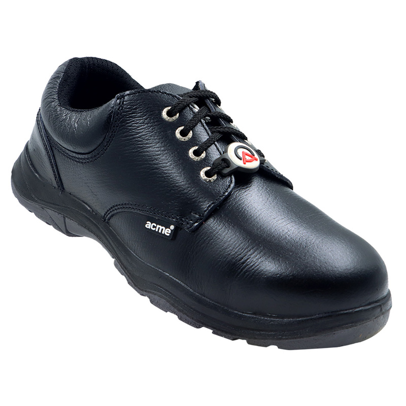 ACME Adjacent Safety Shoe - S.T. Grain Leather - DIP PU Sole - Low Ankle