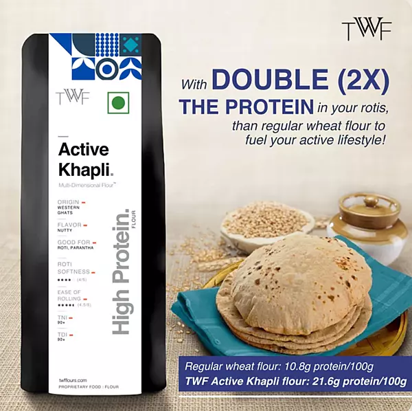 High Protein Flour - With 5.50 Gms Protein Per Roti