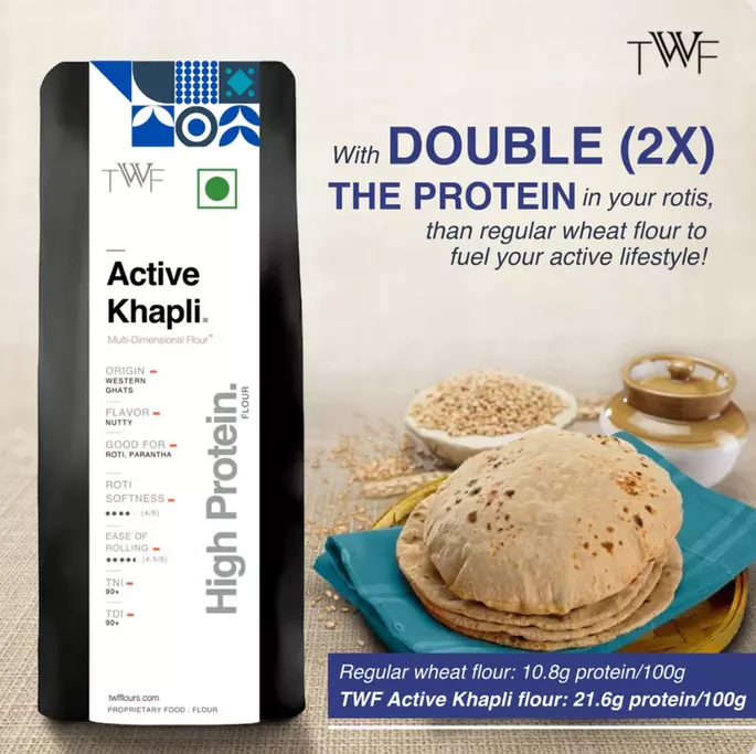 High Protein Flour - With 5.50 Gms Protein Per Roti