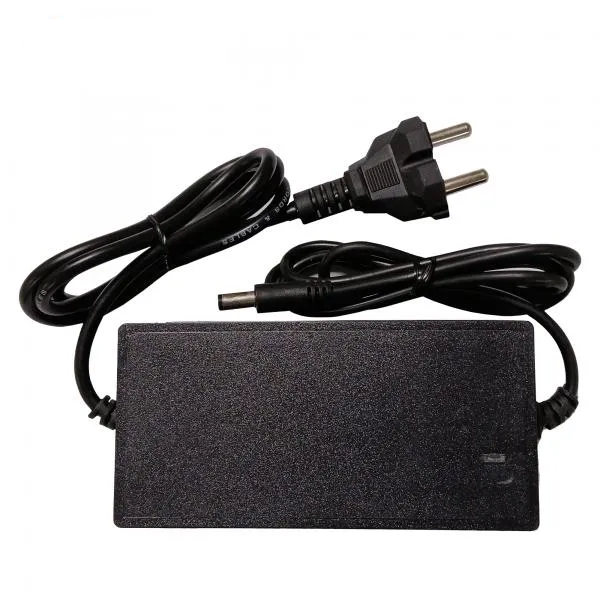 Power Adapter with (2.5mm x 5.5mm) Pin Poe Basic Adaptor For Router, Set Top Box, DTH, CCTV Cameras ,LED Strip , Broadband , NVR (Black)