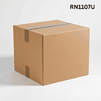 RN1107U - Universal Corrugated Box - 3 Ply - Strong - 14.5X13.5X26.5 cm / 5.7X5. 3X10.4 inch - OD