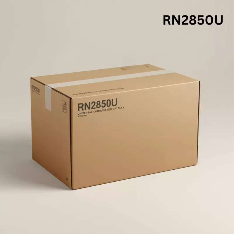 RN2850U - Universal Corrugated Box - 3 Ply - Strong - 27.9X21X22.8 cm / 11X8.3X9 Inch - OD - ANC32AA