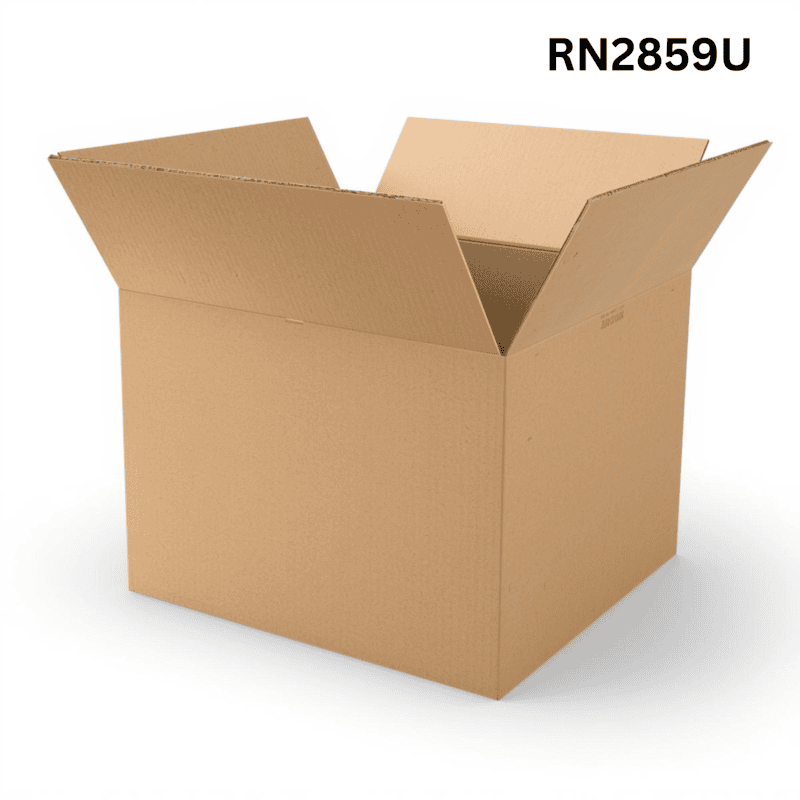 RN2859U - Universal Corrugated Box - 3 Ply - Strong - 32X32X25 cm / 12.6X12.6X9. 8 inch - OD