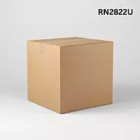 RN2822U - Universal Corrugated Box - 3 Ply - Strong - 20.3X20.3X20.3 cm / 8X8X8 inch - OD