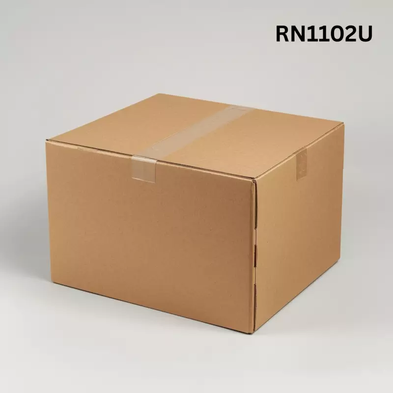 RN1102U - Universal Corrugated Box - 5 Ply - Strong - 28X23X12 cm / 11X9X4.7 inch - OD