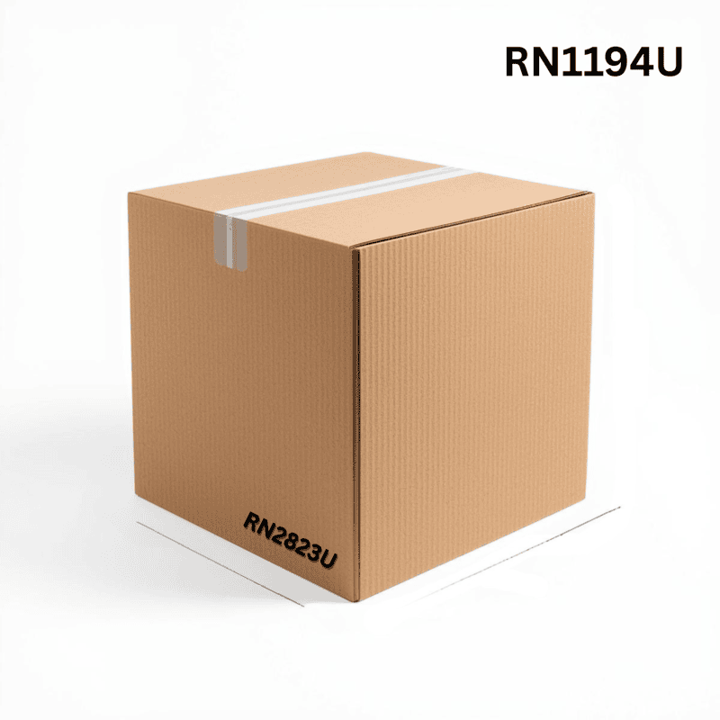 RN1194U - Universal Corrugated Box - 3 Ply - Strong  - 26X18X18 cm / 10.2X7X7 inch  - OD