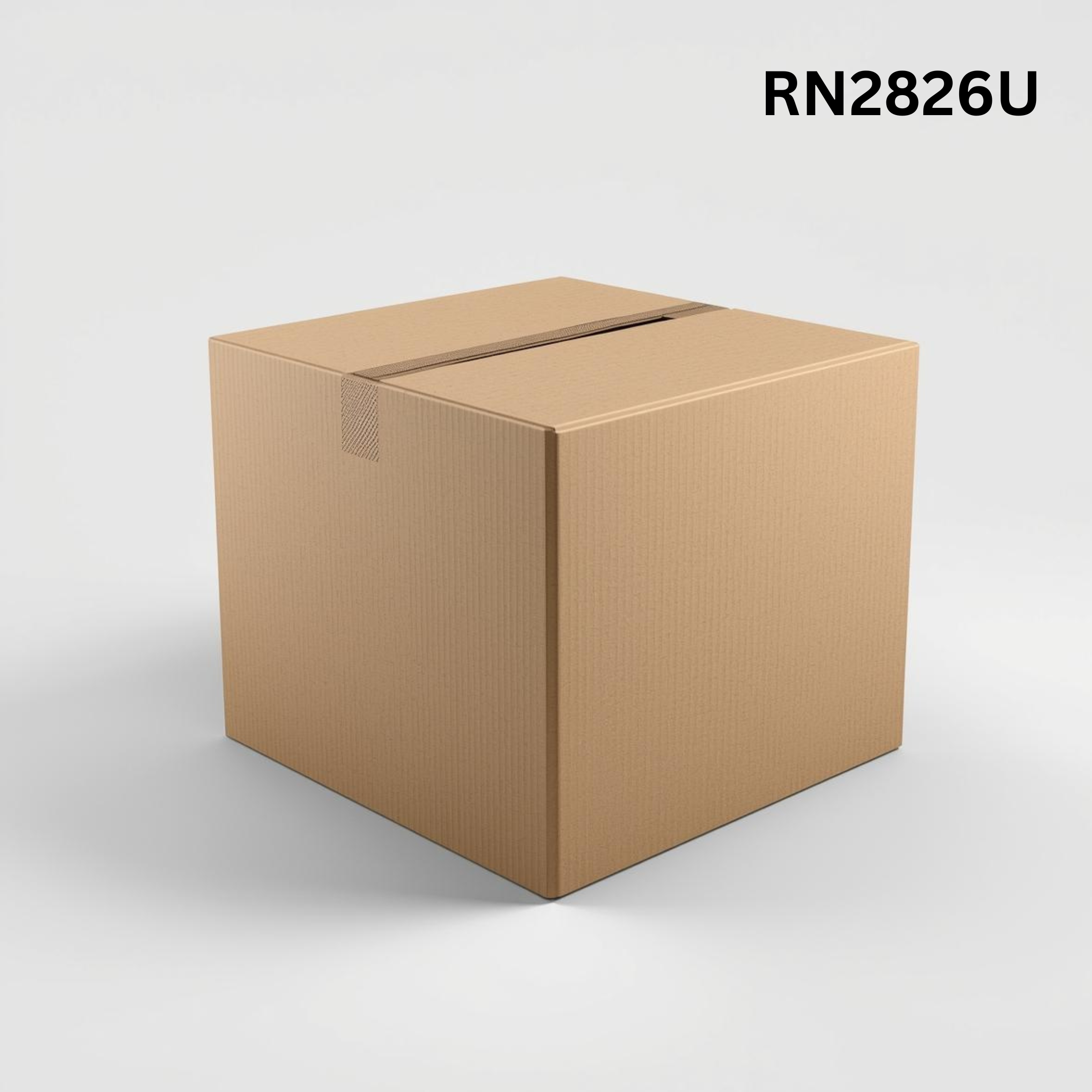RN2826U - Universal Corrugated Box - 3 Ply - Strong  - 28X28X12 cm / 11X11X4.7  inch - OD