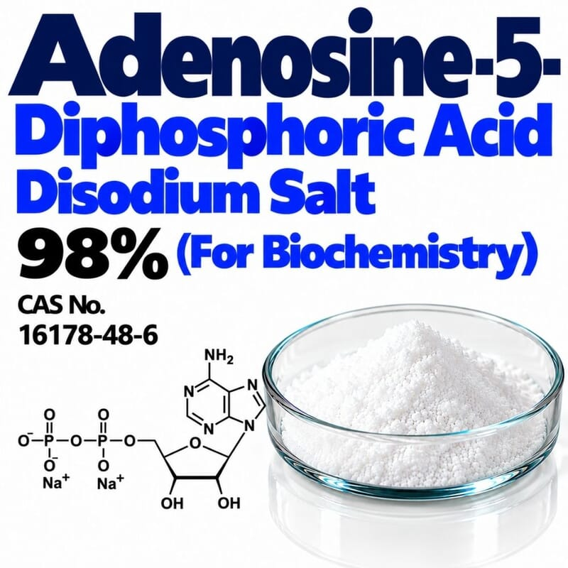 Adenosine-5-Diphosphoric Acid Disodium Salt 98% (For Biochemistry) / CAS 16178-48-6