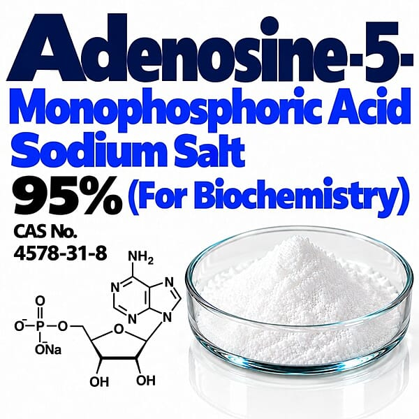 Adenosine-5-Monophosphoric Acid Sodium Salt 95% (For Biochemistry) / CAS 4578-31-8