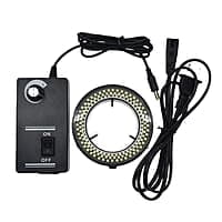 Adjustable LED Ring Light for Microscope with Power Adapter