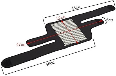 Hot Knee Belt Magnetic Heating KneePads Pack of 1 Hot Knee Belt Magnetic Heating KneePads Pack of 1
