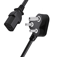 Champion Power Cord Cable for Desktop Computer 1.2 Mtr 3 Pin Cable (Black) Champion Power Cord Cable for Desktop Computer 1.2 Mtr 3 Pin Cable (Black)