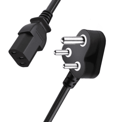 Champion Power Cord Cable for Desktop Computer 1.2 Mtr 3 Pin Cable (Black) Champion Power Cord Cable for Desktop Computer 1.2 Mtr 3 Pin Cable (Black)