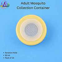 Adult Mosquito Collection Container with Aeration – 50 ml (Pack of 10)